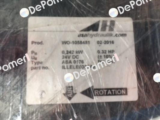 AWK 10300114066 / ASA0176AD02 ASA Hydraulik