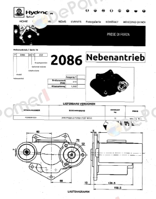 Obsolete  2086 replaced by  P82M5P10294  + 199K0300000 Hydrocar