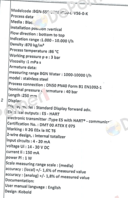 BGN-S50-321BS000-0-V56-0-K  Kobold