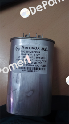 Z93S5426P07N Aerovox