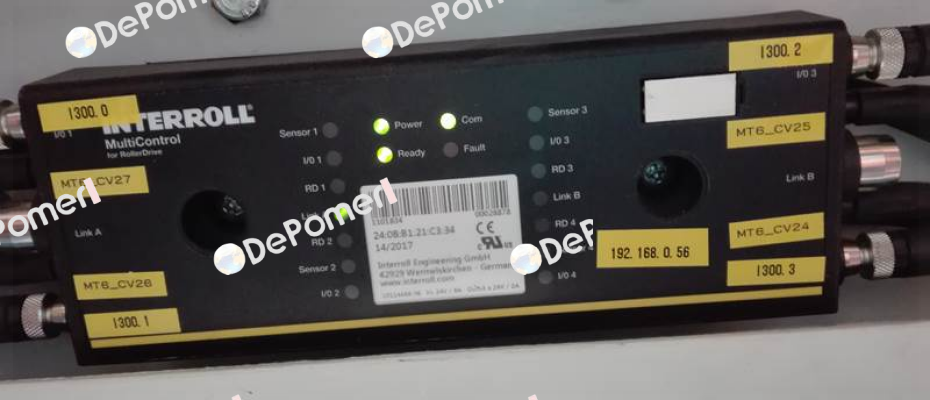S-1101834 MULTICONTROL 4-RD EC310 old code- new code RD-MC Interroll
