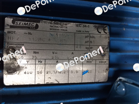 HFZ 112MC 4 B5, alternative R000145441  Seimec (Rossi)