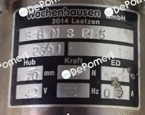 GHM 8R5, 42V DC, Art.-Nr.: 5040522 Wachenhausen