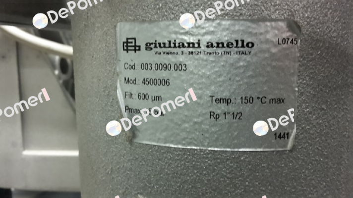 Cod.003.0090.003  Giuliani Anello