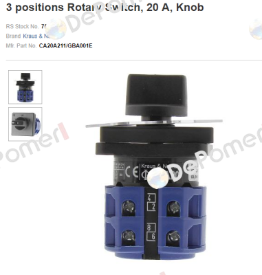 CA20A211-620 E Kraus & Naimer