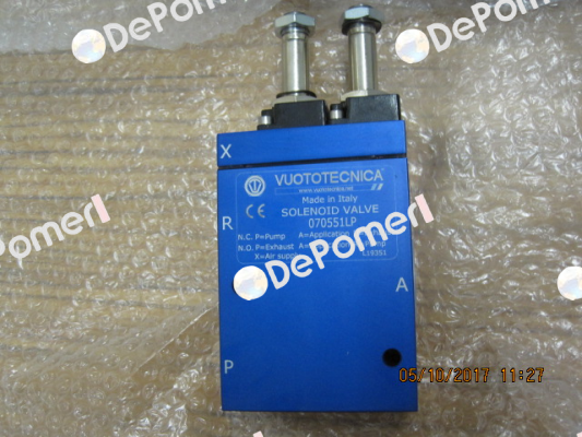 070551LP Vuototecnica