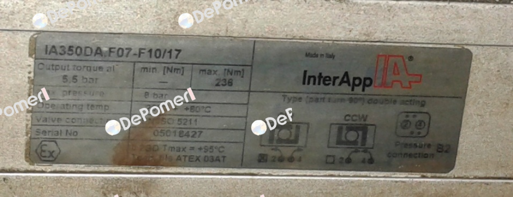 IA350DA F07-F10/17  obsolete/ replaced by IA350D.F07-F1017 InterApp