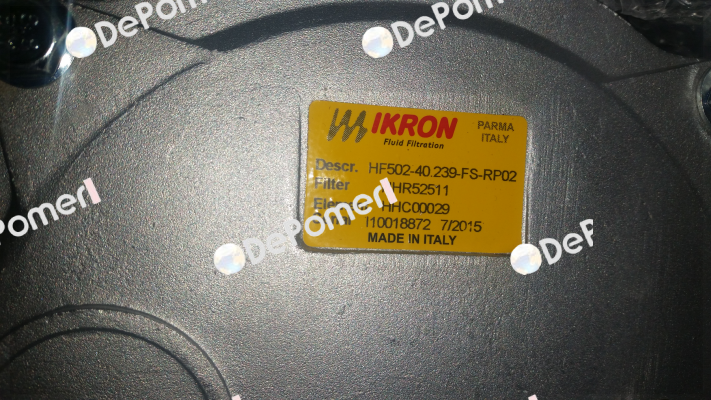 HHC00029 / HEK02-40.239-FS-RP025-VM-B17-B-570l/min. Ikron