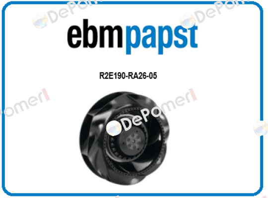 R2E190RA2605    EBM Papst
