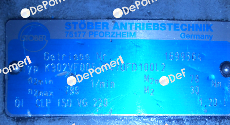 K302vf 0054 R470FD100L2 Stober