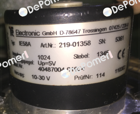 219-01358 TR Electronic