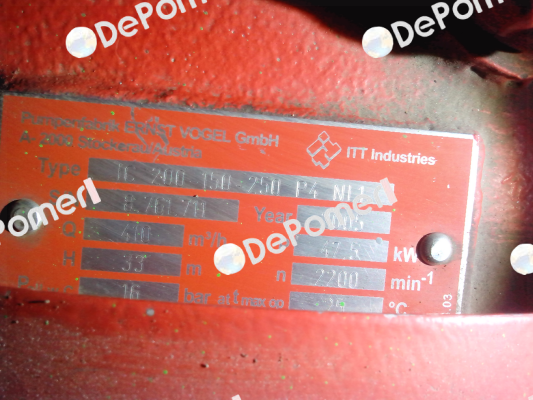 IC 200-150-250 P4  NI 1  Vogel