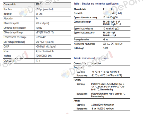 P6330 - obsolete, to find a replacement please specify the model of the oscilloscope Tektronix