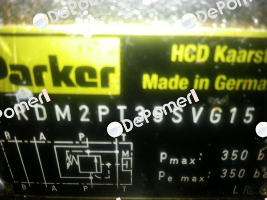 RDM2PT35SVG15 - obsolete, replaced by - RDM2PT35SVG  Parker