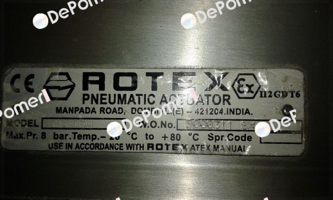 9000311 8X obsolete,replaced by QTF 150 Rotex