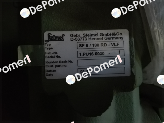 P-SF6/180RD-VLF Steimel