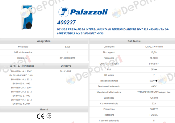 400237  Palazzoli