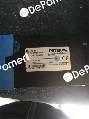 21801.40025  replaced by 2B200.40025  Peter Electronic