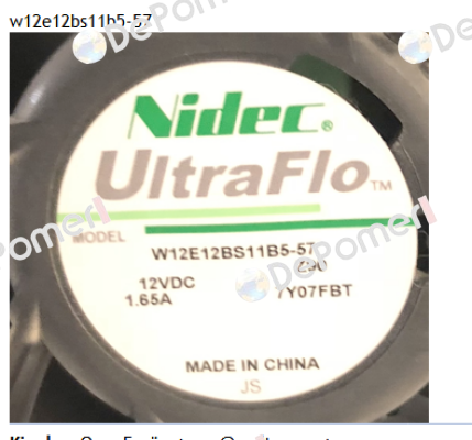 W12E12BS11B5-57 (OEM)  Nidec