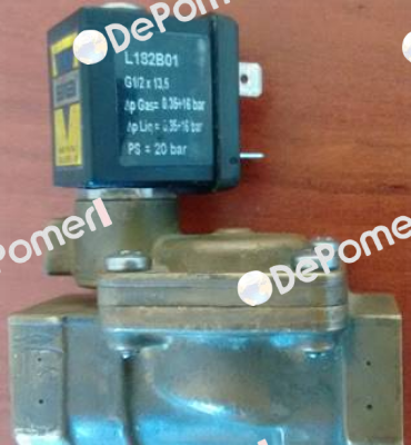 Model: L182B01  G 1/2 X 13.5 + coil ZB10A 120V HZ 60  Sirai