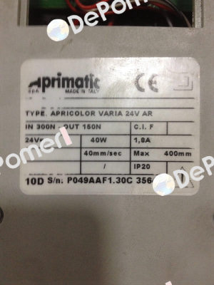 Apricolor Varia 24V AR Aprimatic