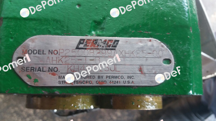 P2500B299AXHK25-00AHK25-1  Permco