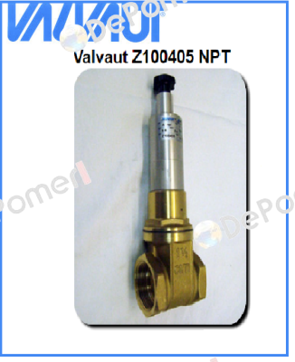 Z100405 NPT  Valvaut
