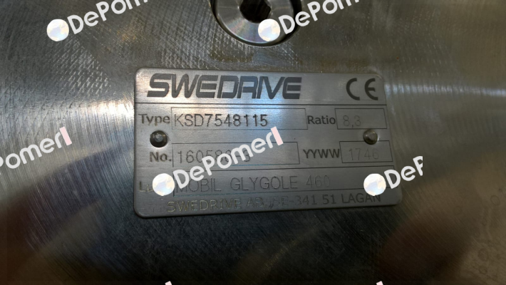 KSD7548115  OEM for VALMET  Swedrive