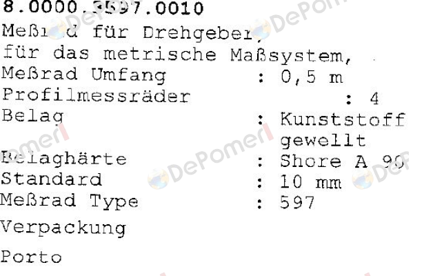8.0000.3597.0010 Kübler