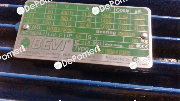 4A2 160M-4 11kW (1401BV500668)  Bevi