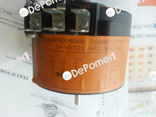 311301004 / Type: RV 230/1.00 Schuntermann Transformatoren