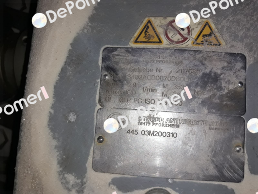 S402AGD0870D80L Stober