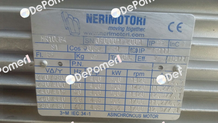 MR 100B  Neri Motori