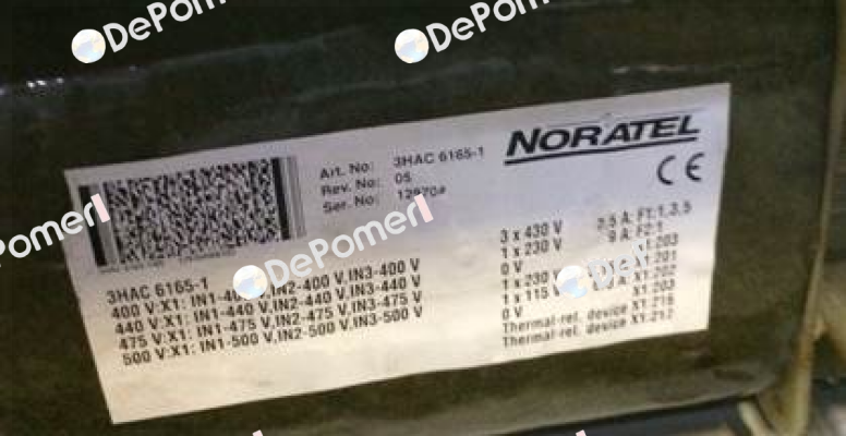 3HAC 6165-1 Noratel