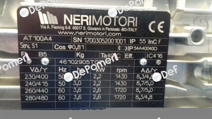 AT100A  Neri Motori