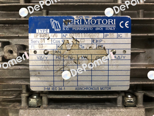 DP100BL   Neri Motori