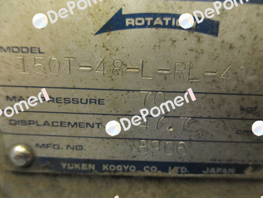 150T-48-L-RL-40  Yuken