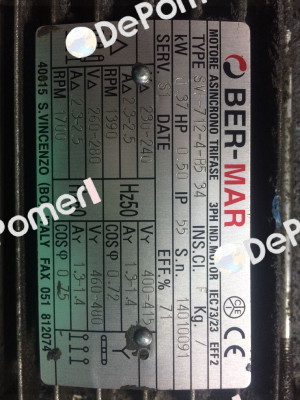SVF 712-4-B5 34  Ber-Mar Motors