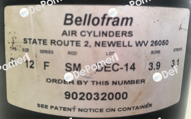 902-032-000 Bellofram