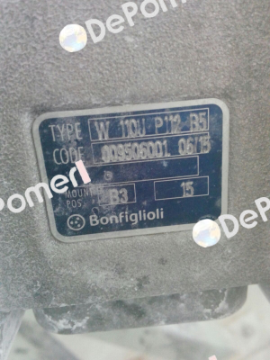 W 110 U 15 P112 B5 B3 Bonfiglioli