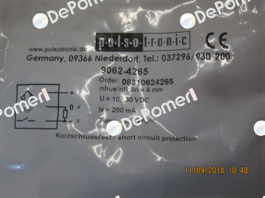 9062-4265 (KJ4-M12EN60-DPS-V2) / 08310624265 Pulsotronic