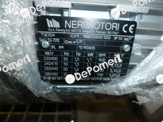 T 90S 4P B14 Neri Motori