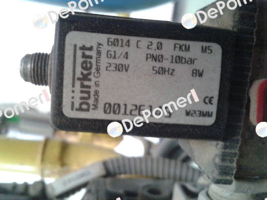 00134058 old code, new code 00645567 Burkert