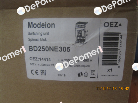 Art. No. OEZ:14414, Type: BD250NE305 OEZ