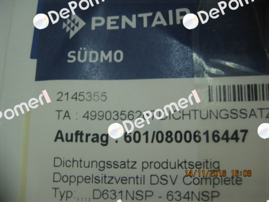 2145355 , type D631NSP - 634NSP Südmo