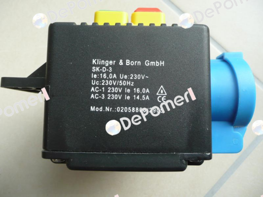 SK-D-3 02058800 Klinger Born