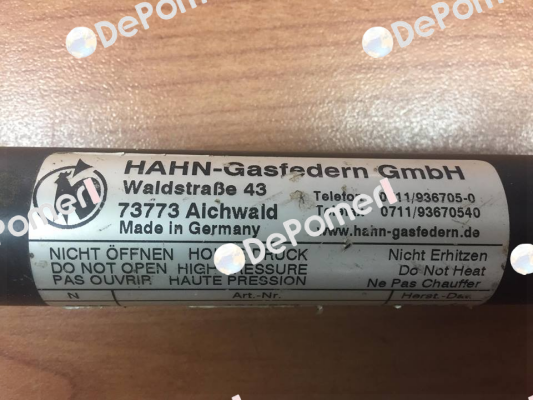 G 14 28 0150 9 0420 WG35 WG35 02020N / 28-022YP Hahn Gasfedern