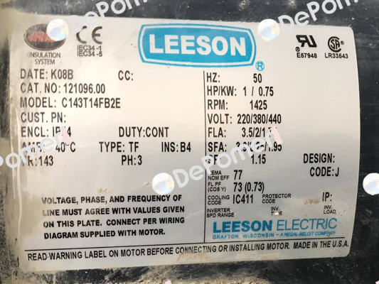 121096 (C143T14FB2E) Leeson