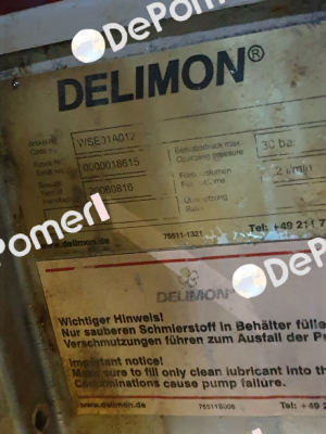 WSE01A0123A02 Bijur Delimon