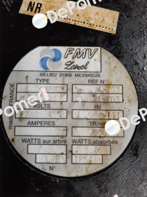 Type 4PR25 obsolete / alternative TX090P04 FMV-Lamel (now Ziehl Abegg)